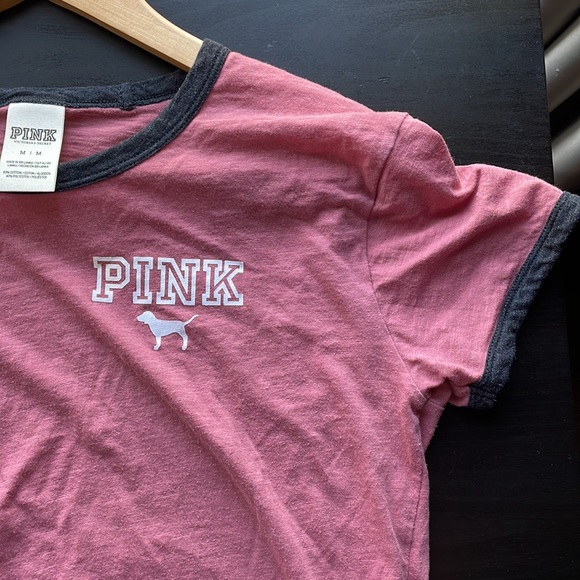 PINK ringer tee - Picture 4 of 4